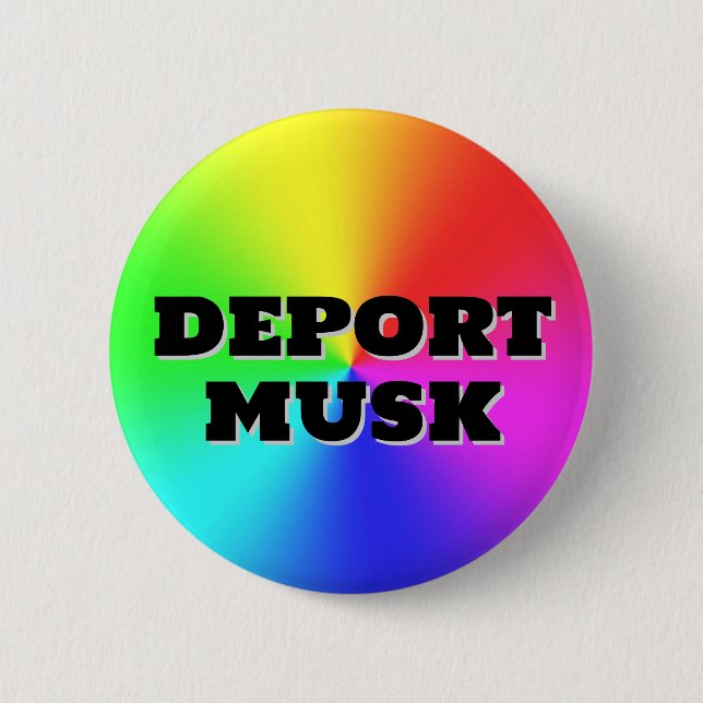 Bóton Redondo 5.08cm DEPORT MUSK ( você pode mudar as palavras! ) (Frente)