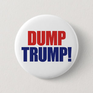 Bóton Redondo 5.08cm Derrube Trump - Impeça o Presidente Trump