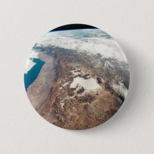 Bóton Redondo 5.08cm Deserto De Atacama E Apartamentos De Sal Nos Andes