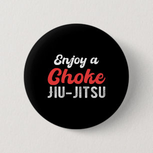 Bóton Redondo 5.08cm Desfrute de um estrangulamento Jiu Jitsu Judô Boxe