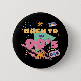 Bóton Redondo 5.08cm Design de Nostalgia Reprodutiva