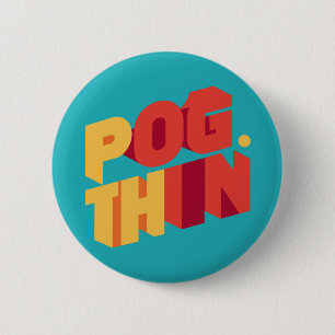 Bóton Redondo 5.08cm Design de Shamrock Elegante para Rua.