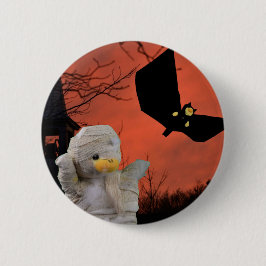 Bóton Redondo 5.08cm Design divertido para o Halloween