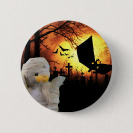 Bóton Redondo 5.08cm Design divertido para o Halloween