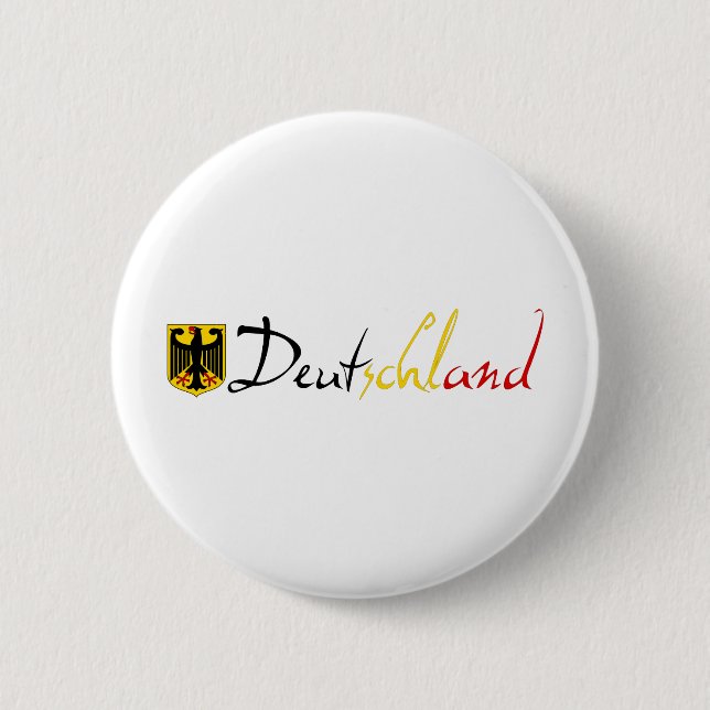 Bóton Redondo 5.08cm Design do original de Deutschand! (Frente)