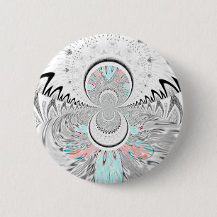 Bóton Redondo 5.08cm Design.png da Índia vermelha