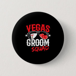 Bóton Redondo 5.08cm Despedida de Solteiro em Vegas - Casado em Vegas -