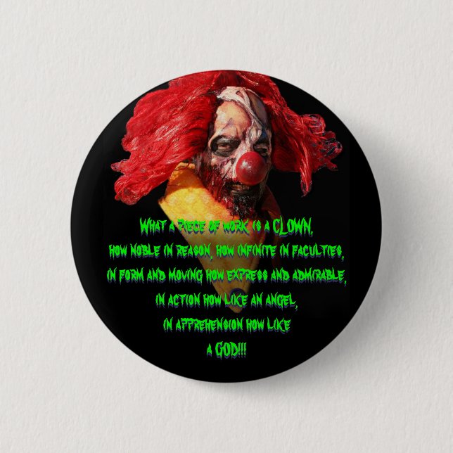 Bóton Redondo 5.08cm Deus de ROTZO! Botão (Frente)