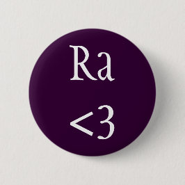 Bóton Redondo 5.08cm Deus Egípcio - Ra Love crachá