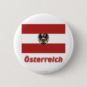 Bóton Redondo 5.08cm Deutschem Namen do mit de Österreich Dienstflagge