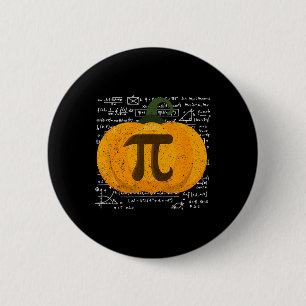 Bóton Redondo 5.08cm Dia de Ação de Graças da Turquia Pumpkin Pie Pi Fr