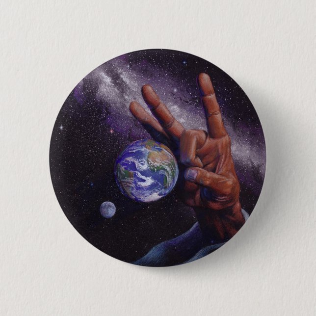 Bóton Redondo 5.08cm Dia do Juízo Final (Frente)