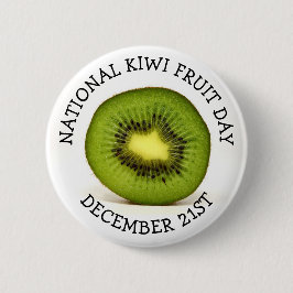 Bóton Redondo 5.08cm Dia Nacional da Fruta Kiwi