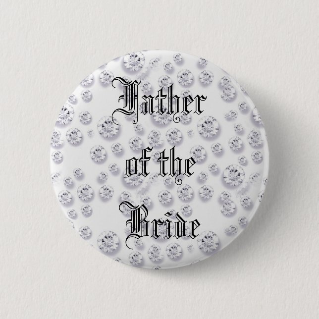 Bóton Redondo 5.08cm Diamantes (Frente)