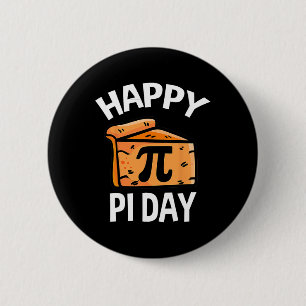Bóton Redondo 5.08cm Dígitos Do Pi Day Dos Professores De Matemática Do