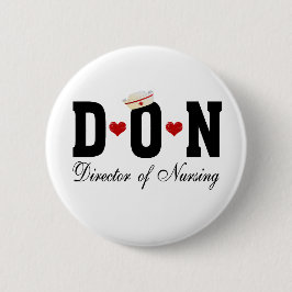 Bóton Redondo 5.08cm Diretor de Enfermagem da DON