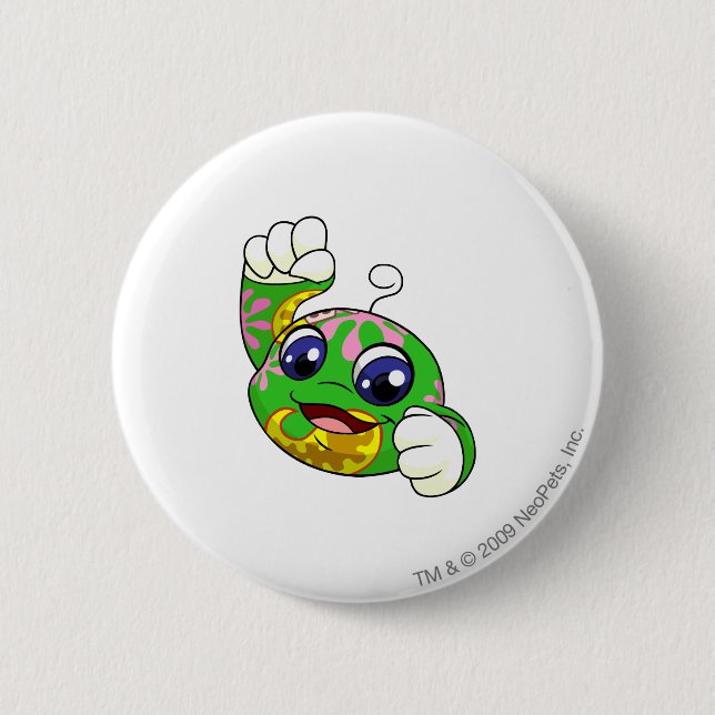 Bóton Redondo 5.08cm Disco de Kiko (Frente)