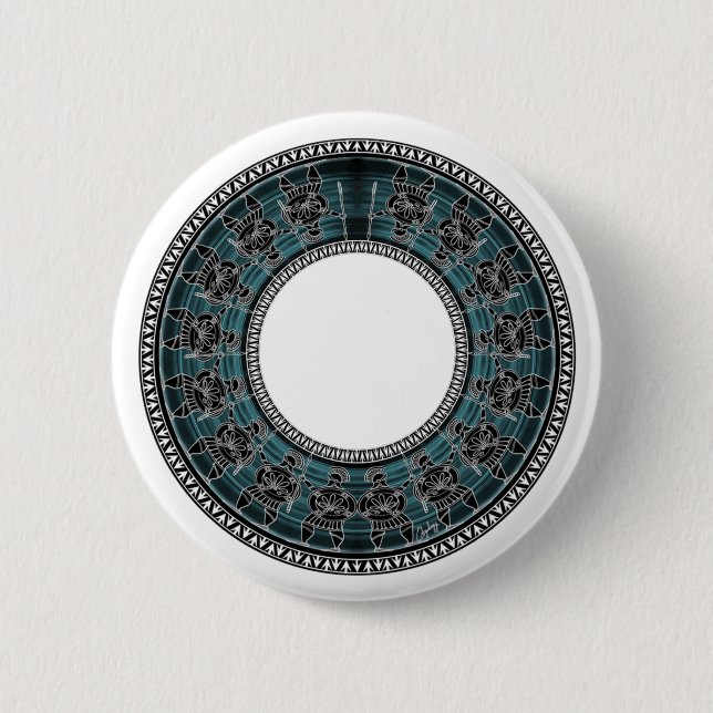 Bóton Redondo 5.08cm Disco Grego Retroativo (Frente)