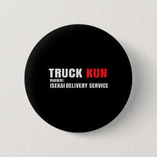 Bóton Redondo 5.08cm Diversão Anime meme Isekai Truck-Kun mangá Amantes