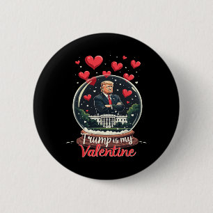 Bóton Redondo 5.08cm Divertido Trump é meu namorado homens mulheres apo