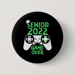 Bóton Redondo 5.08cm Do Jogo de Vídeo Senior de 2022 Sobre o Gamer Esco