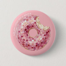 Doce de Aniversário com Brilho Rosa Discoball Favo