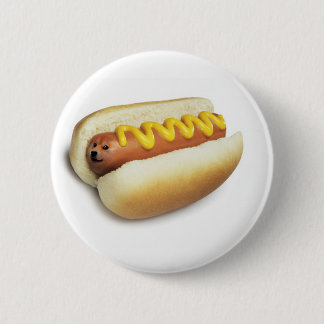Bóton Redondo 5.08cm Doge quente Meme