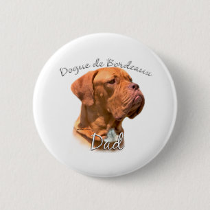 Bóton Redondo 5.08cm Dogue de Bordeaux Pai 2