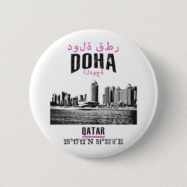 Bóton Redondo 5.08cm Doha (Frente)