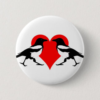 Bóton Redondo 5.08cm Dois para a alegria