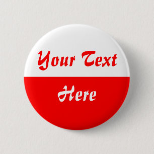 Bóton Redondo 5.08cm Dois Tom - 06