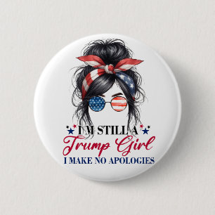 Bóton Redondo 5.08cm Donald Trump