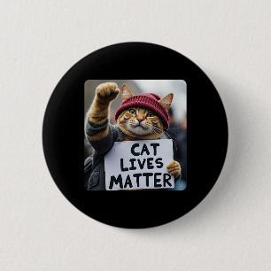 Bóton Redondo 5.08cm Donald Trump 2024 Cats Leva A América De Volta A V