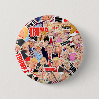 Bóton Redondo 5.08cm Donald Trump.45th President of the U.S.A.