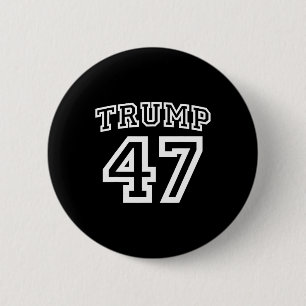Bóton Redondo 5.08cm Donald Trump Vance 2024 Eleição 47º Presidente Eu