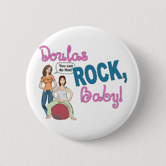 Bóton Redondo 5.08cm Doulas São Incríveis! Presentes