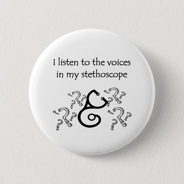 Bóton Redondo 5.08cm Doutor ou t-shirt e presentes engraçados da (Frente)