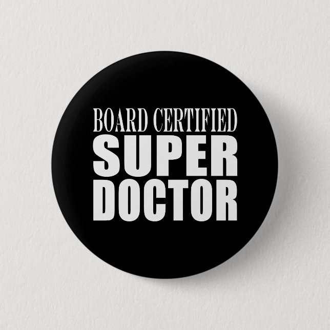 Bóton Redondo 5.08cm Doutores Partido: Doutor super certificado o (Frente)
