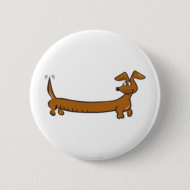 Bóton Redondo 5.08cm DOXIE-Cartoon (Frente)