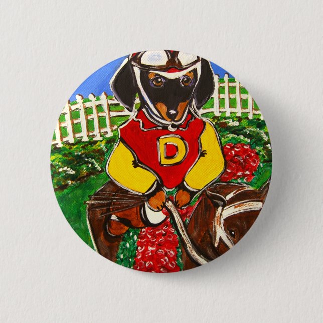 BÓTON REDONDO 5.08CM DOXIE JOCKEY (Frente)