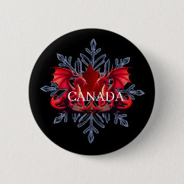 BÓTON REDONDO 5.08CM DRAGÕES DO CANADÁ