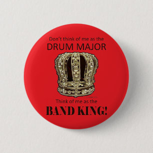 Bóton Redondo 5.08cm Drum Major King