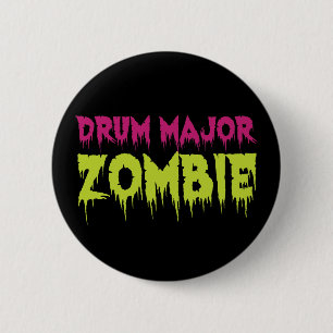 Bóton Redondo 5.08cm Drum Major Zombie