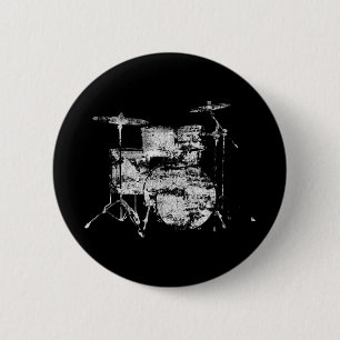 Bóton Redondo 5.08cm drumkit