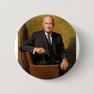 Bóton Redondo 5.08cm Dwight Eisenhower