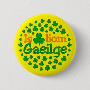 Bóton Redondo 5.08cm É a etiqueta do gaeilge do liom do breá (irland