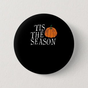 Bóton Redondo 5.08cm É a Temporada Cute Abóbora de Halloween