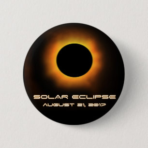 Bóton Redondo 5.08cm Eclipse solar