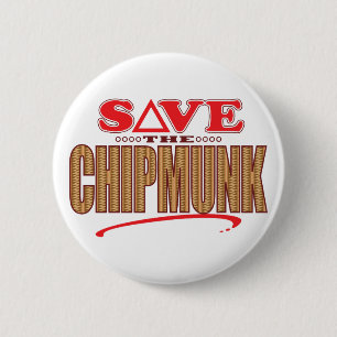 Bóton Redondo 5.08cm Economias do Chipmunk