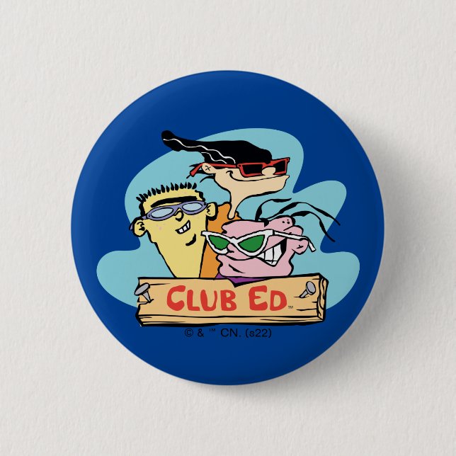 Bóton Redondo 5.08cm Ed, Edd, n Eddy - Club Ed (Frente)